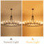 Luminaire rond rustique de style bougie Hendon-214803285-232923509