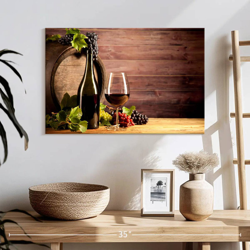 Yarlin Green Ripe Grapes, 16" H x 24" W