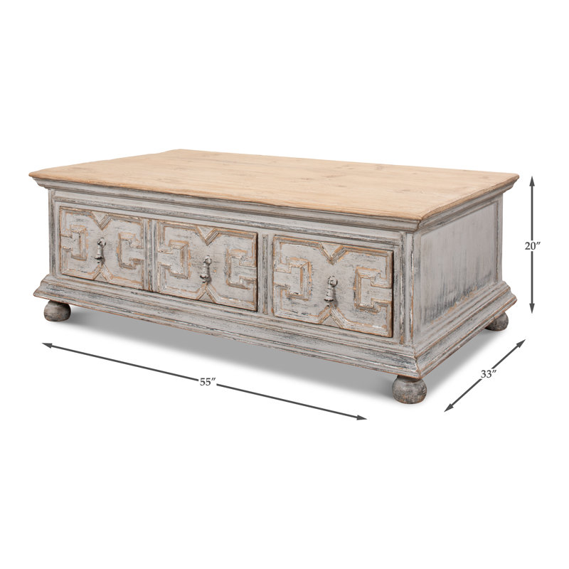 Shoreline Solid Wood Coffee Table