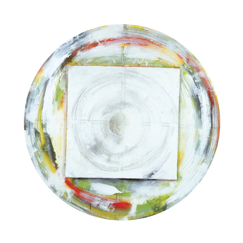 Galileo's Assistant X by Bellissimo Art - Wrapped Canvas Painting, 30cm H x 30cm W