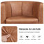 Faux Leather Accent Chair-553453632