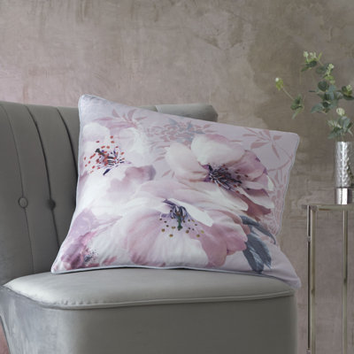 Dramatic Floral Cushion with Filling