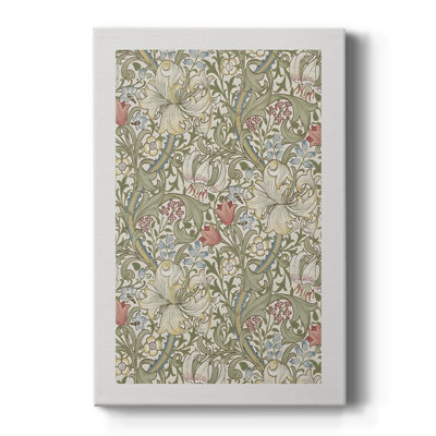 Motif floral rétro avec motif floral - Cavas
