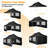 20 Ft. W x 10 Ft. D Metal Canopy-100102566
