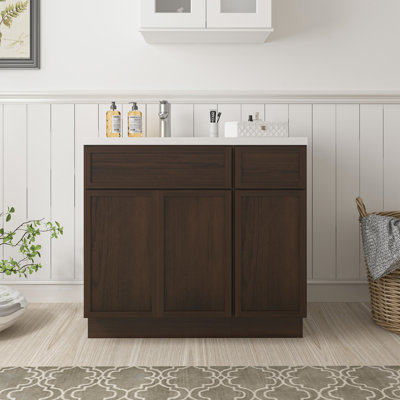 Base de meuble-lavabo simple 36 po seulement