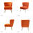 Euclid Modern 2-Piece Desk Office Chair Set-115234719