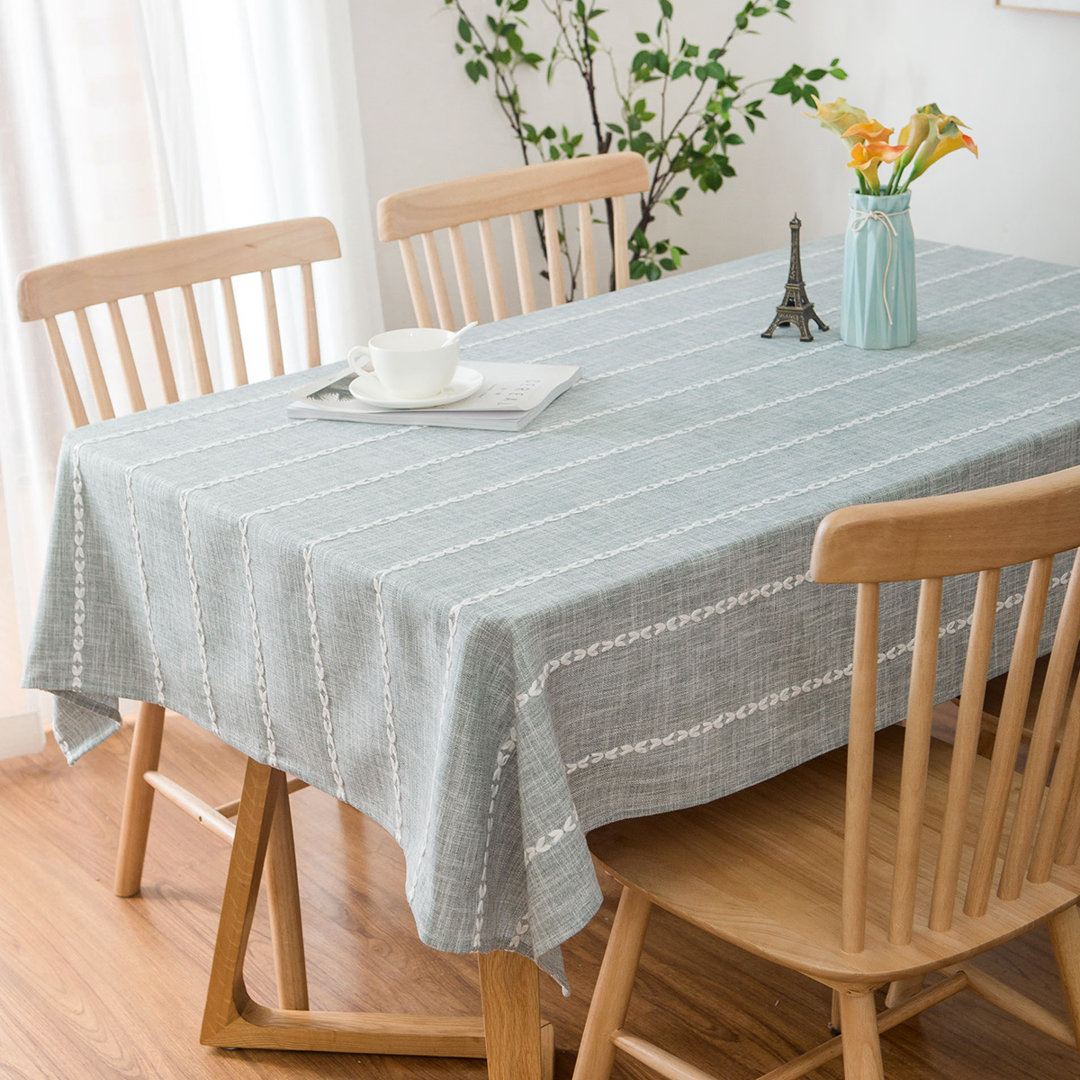 Furey High-Quality Rectangle Cotton and Polyester Tablecloth Gracie Oaks 