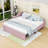 Upholstered Daybed with Trundle-916086972