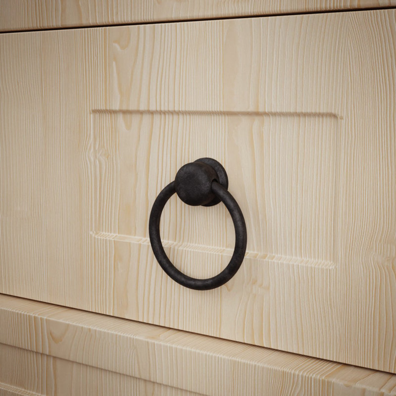 Poignée anneau d'armoire