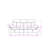Blanche White Reclining Sofa With LED Lights