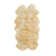 Tapis beige en peau de mouton Chatterton