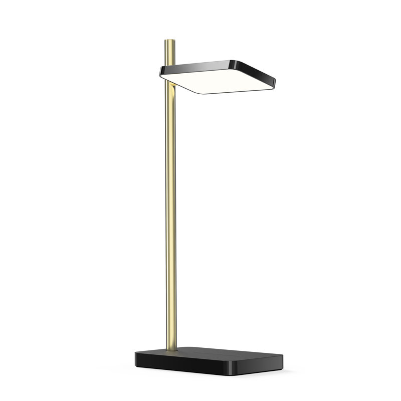 Lampe de table Talia, Noir/laiton