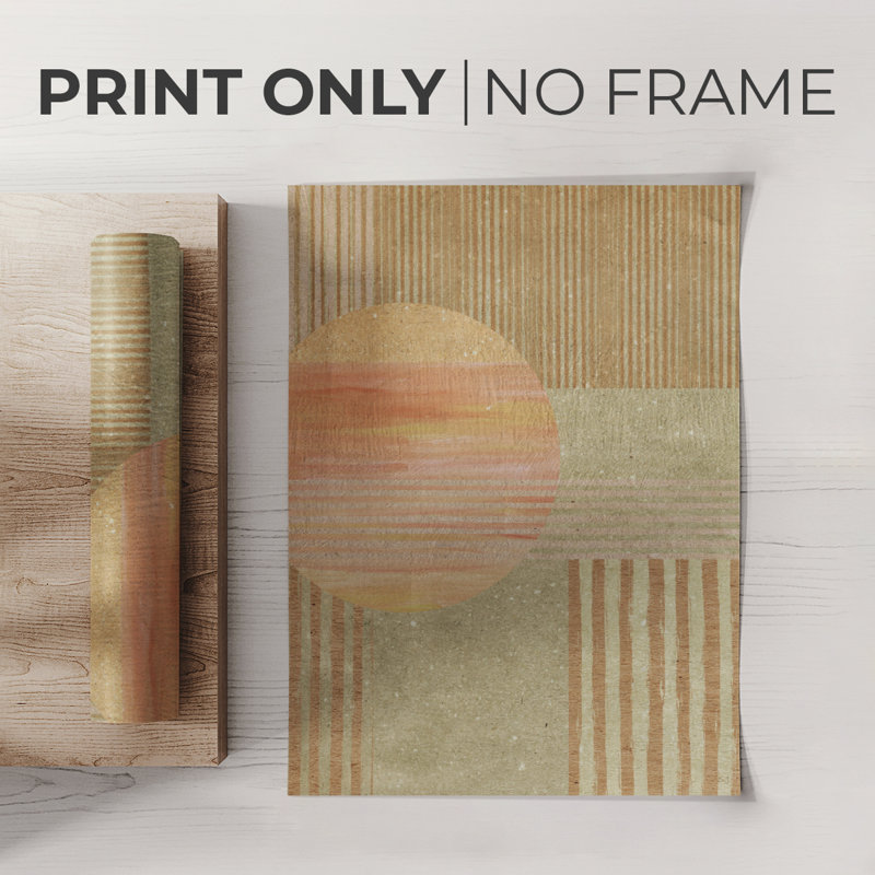 Adobe Sunrise I - Impression sur toile seulement - NON-CADRE, H 27 po x l 18 po