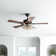 52"W Chesham 5 - Blade Standard Ceiling with Pull Chain and Light Kit Included