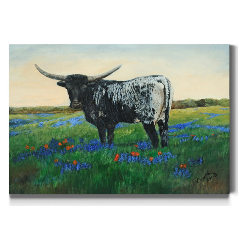 « My Flowers II », reproduction d’art sur toile tendue, H 48 po x l 32 po x P 1 po
