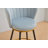 Set of 2 Counter Stools, 360° Swivel Upholstered Bar Stools with Metal Legs-434532713