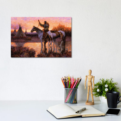 The Return 1 Piece Wrapped Canvas Wall Art