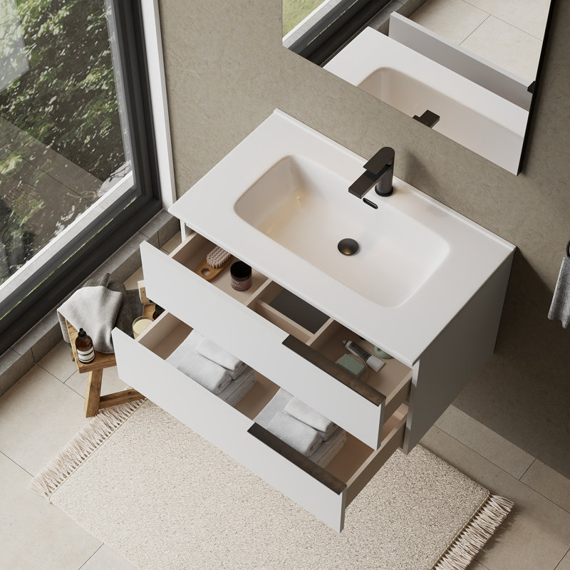 Hasya Bathroom Vanity with Basin