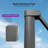 156'' x 120'' Rectangular Cantilever Umbrella with Base and Fade Resistance Recycled Fabric-97078235