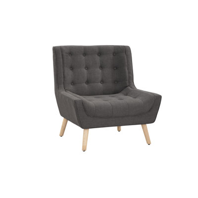 Melstone Sheridan Biscuit Button Tufted Armless Side Chair by Corrigan Studio