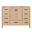 Base de meuble-lavabo simple 48 po Panchuri seulement-1106383859-1106383858