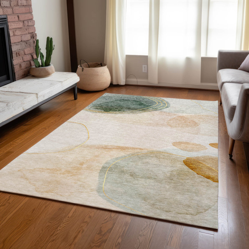 Tapis intérieur / extérieur Blakelie, Rectangle 8 pi x 10 pi