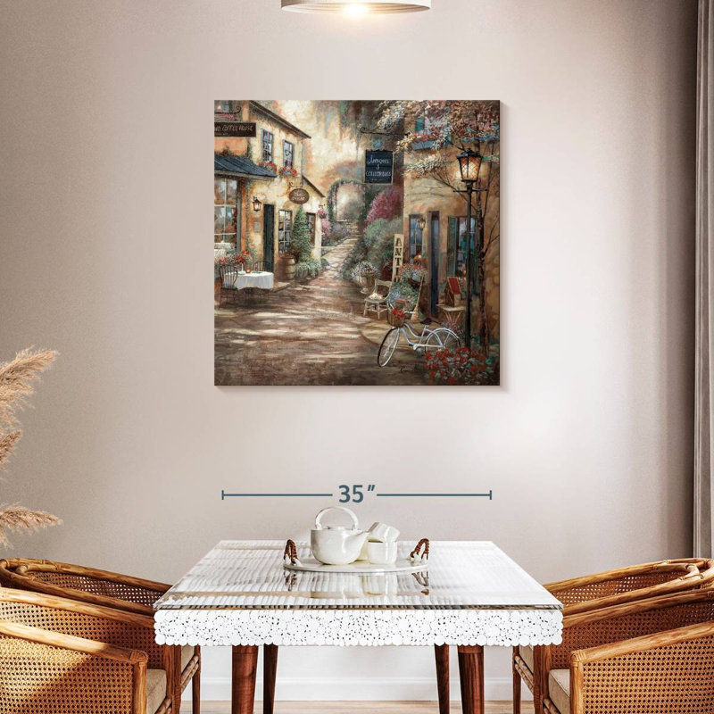 Lilie Market Garden, 36" H x 36" W