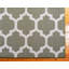 Tapis géométrique vert foncé Molly-278685722