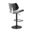 Tabouret de bar pivotant à hauteur réglable avec base à piédestal Attie-1312629163-1312629172