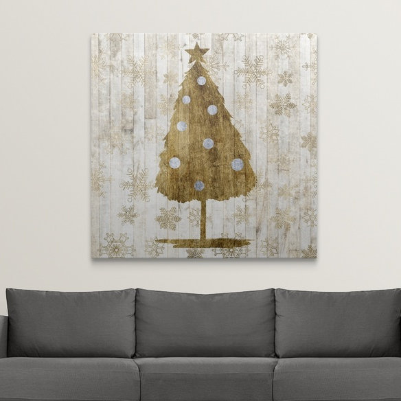 «Ocallaghan Soph sophistiqué Christmas I» par Grace Popp - reproduction, H 30 po x l 30 po x P 1,5 po, Toile