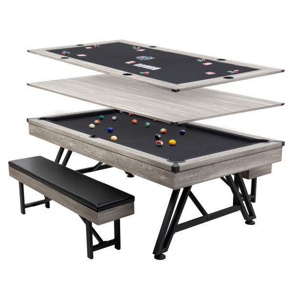 American Legend 3-in-1 Madison Pool + Poker Dining Table