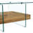Hezekiah 31.4" Modern Two-Tier Square Coffee Table-2103274392