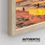 Encadrement pastel coucher de soleil nautique océan plage, ensemble de 4 impressions murales colorées de paysage encadrées sur papier, impression de 4 pièces-93012197-93012196