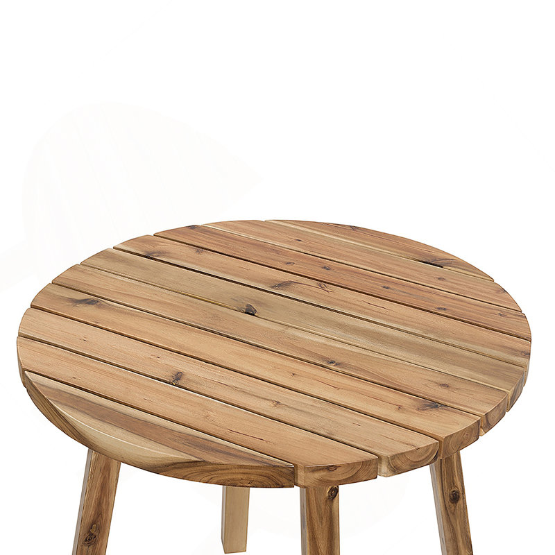 Table de bout, table d'appoint, H 29,9 po x l 32,2 po x P 32,2 po