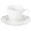 Handmade Porcelain Teacup and Saucer