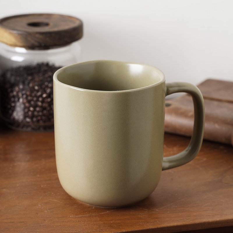 Stone Lain Tom 4-Piece Mug Set Stoneware, Green