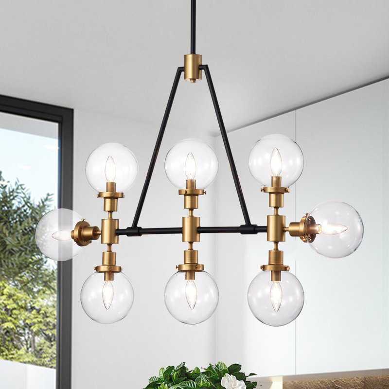 Williamson 8 - Light Sputnik Modern Linear Chandelier