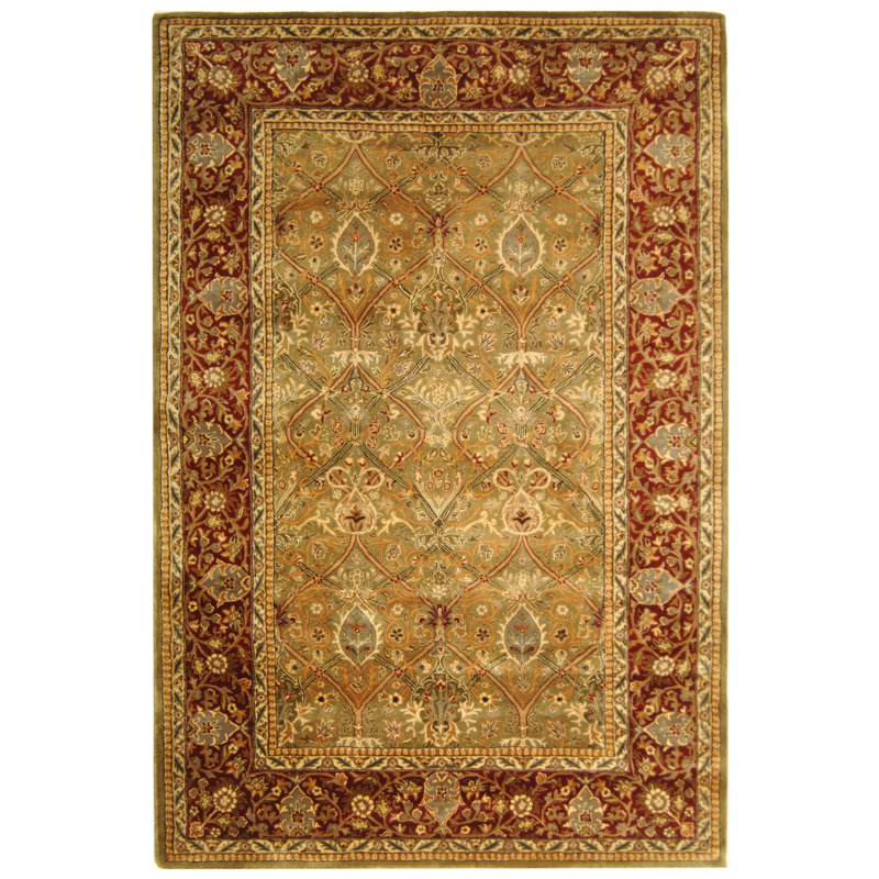 Evie New Zealand Wool Oriental Rug, Rectangle 2' x 3'