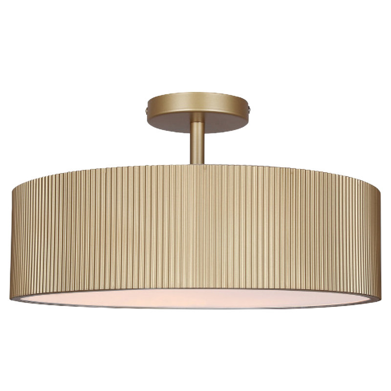 Durham 2 Light Semi Flush