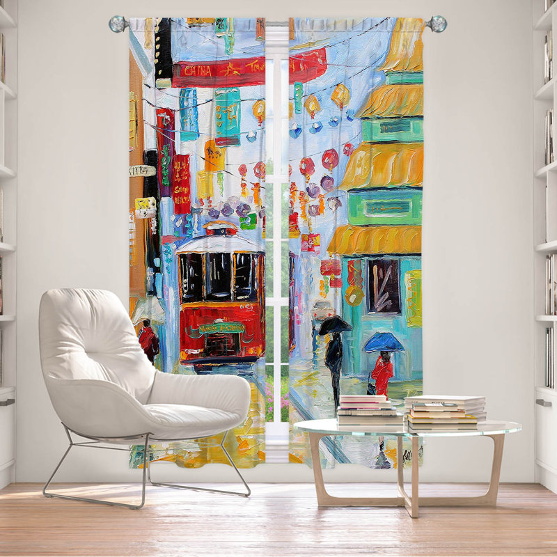 Ensemble de rideaux en polyester 2 pièces, L 20 po x L 52 po