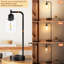 Ensemble de lampes de table 16,5 po en verre industriel avec contrôle tactile, prise de courant et USB A&C-1699176984