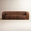 92" Genuine Leather Sofa