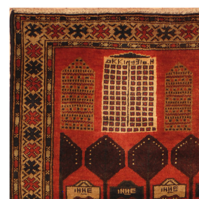 Lakim Wool Oriental Indoor Rug