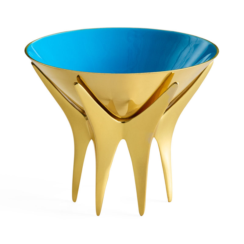 Oscar Metal Decorative Bowl