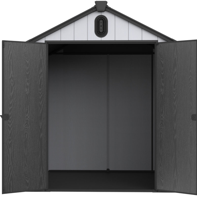 6*8Ft Plastic Backyard Shed - Modern & Easy Assembly Storage For Spacious Functional