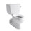 Barrington Two-Piece Elongated 1.0 GPF Toilet with Pressure Lite Flushing Technology and Left-Hand Trip Lever