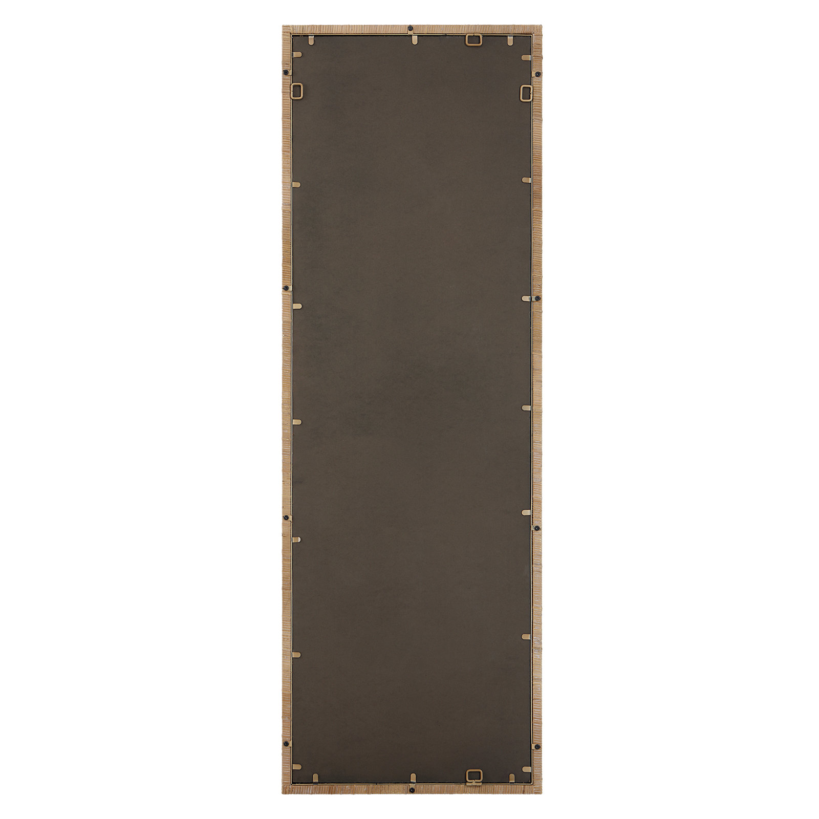 Adrianne Rattan/Iron Rectangle Wall Mirror