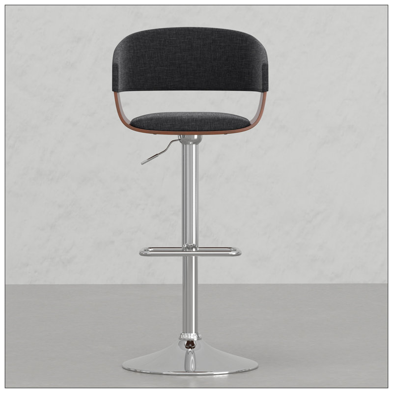 Tabouret de bar pivotant réglable
