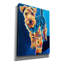 Art mural sur toile, "Schnauzer en bleu" par Dawg Painter-347789064