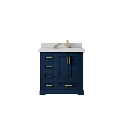 Boston 36 po X P 22 po Meuble-lavabo de salle de bain D